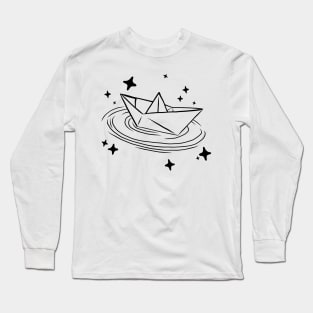 Space Sailing Long Sleeve T-Shirt